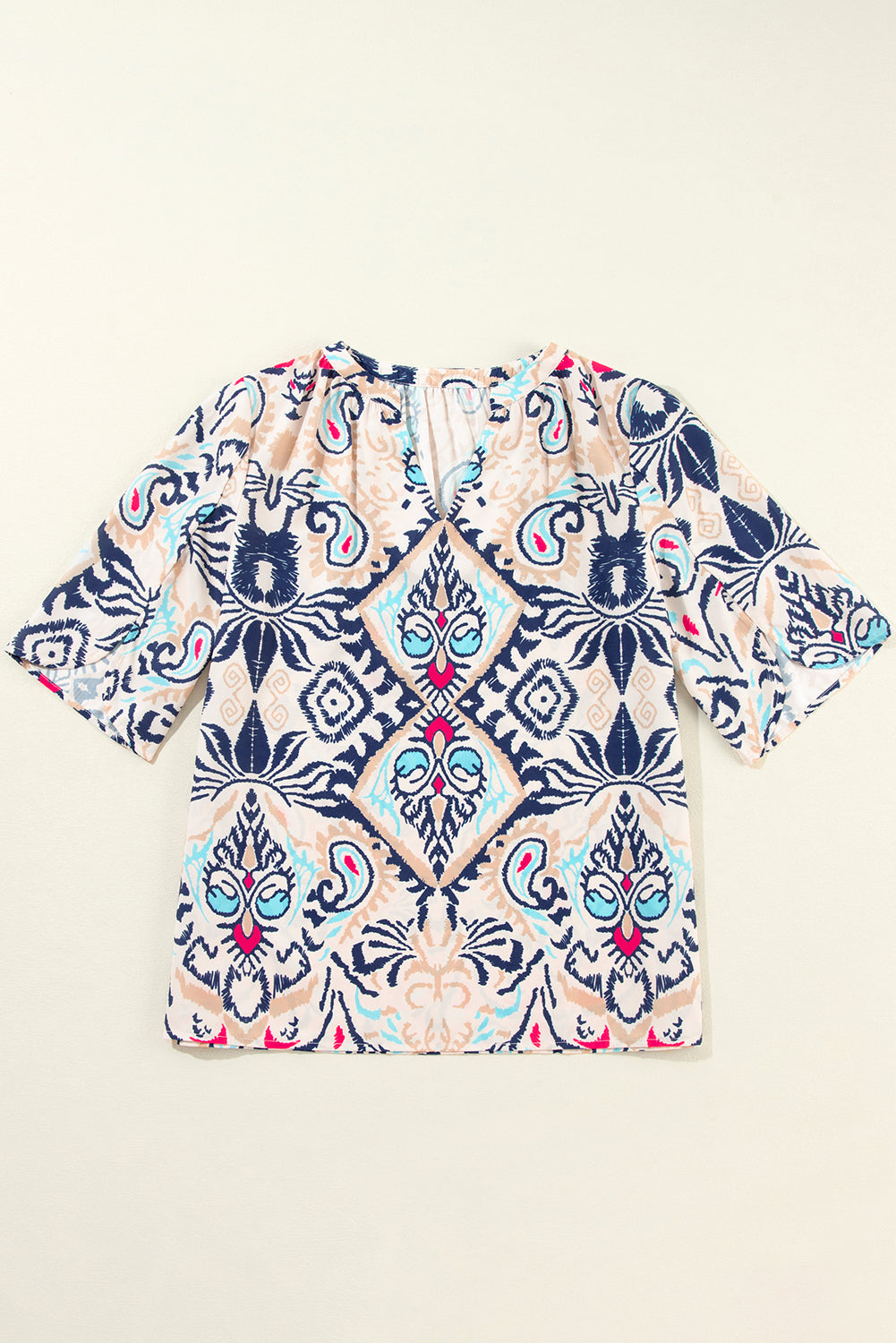 Chemisier blanc à manches mi-longues *-A WOMAN WE LOVE