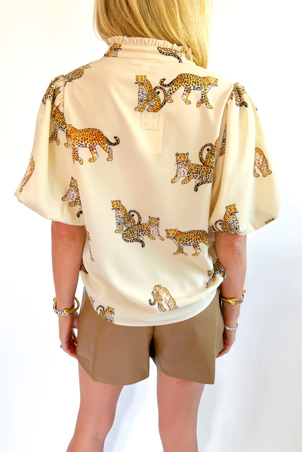 Blouse à manches bouffantes-A WOMAN WE LOVE