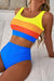 Maillot de Bain Colorblock Chic *