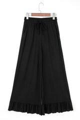 Pantalon à taille haute avec des poches