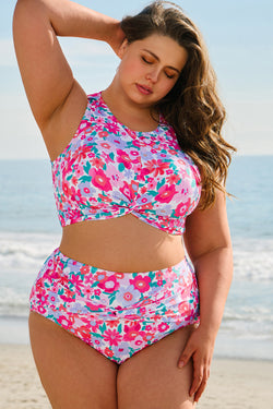 Bikini Grande Taille à Imprimé Floral *