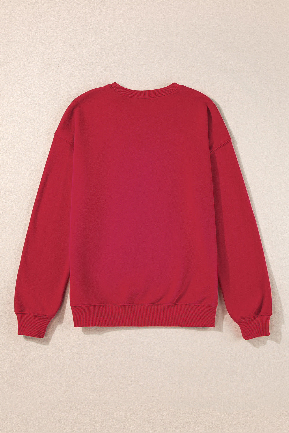 Sweat-shirt brodé Racing Red Aphabet Chenille