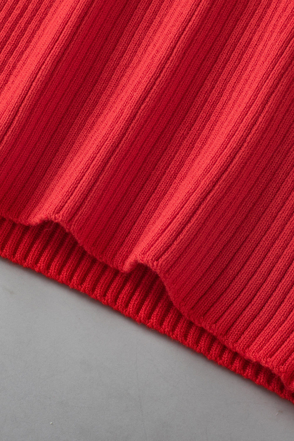 Débardeur à col en U en tricot côtelé *-A WOMAN WE LOVE