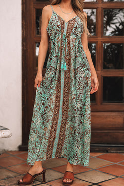 Elegant dress with floral print *