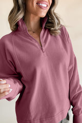 Sudadera de luchador con cremallera y caída
