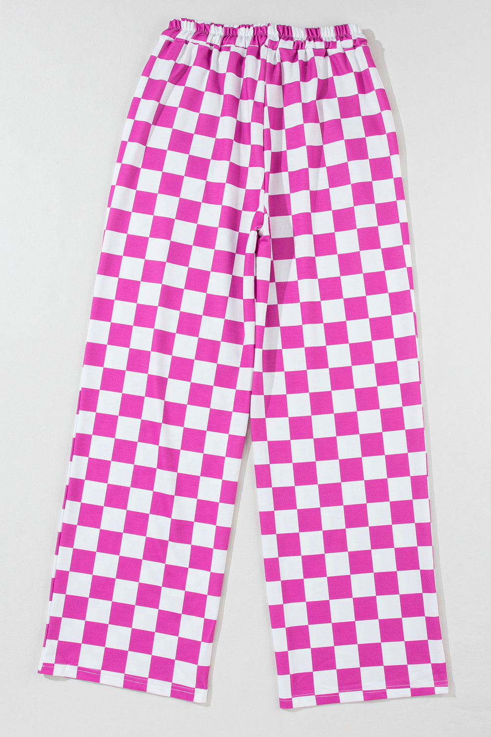 Set da tunta e pantaloni da stampa rosa brillante