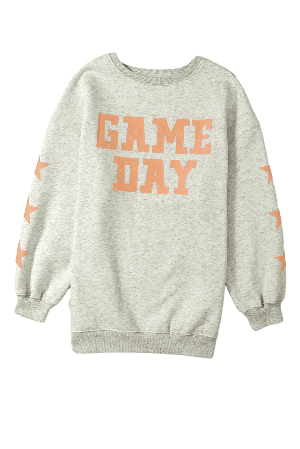 Sweat graphique du jour du jeu orange de pamplemousse