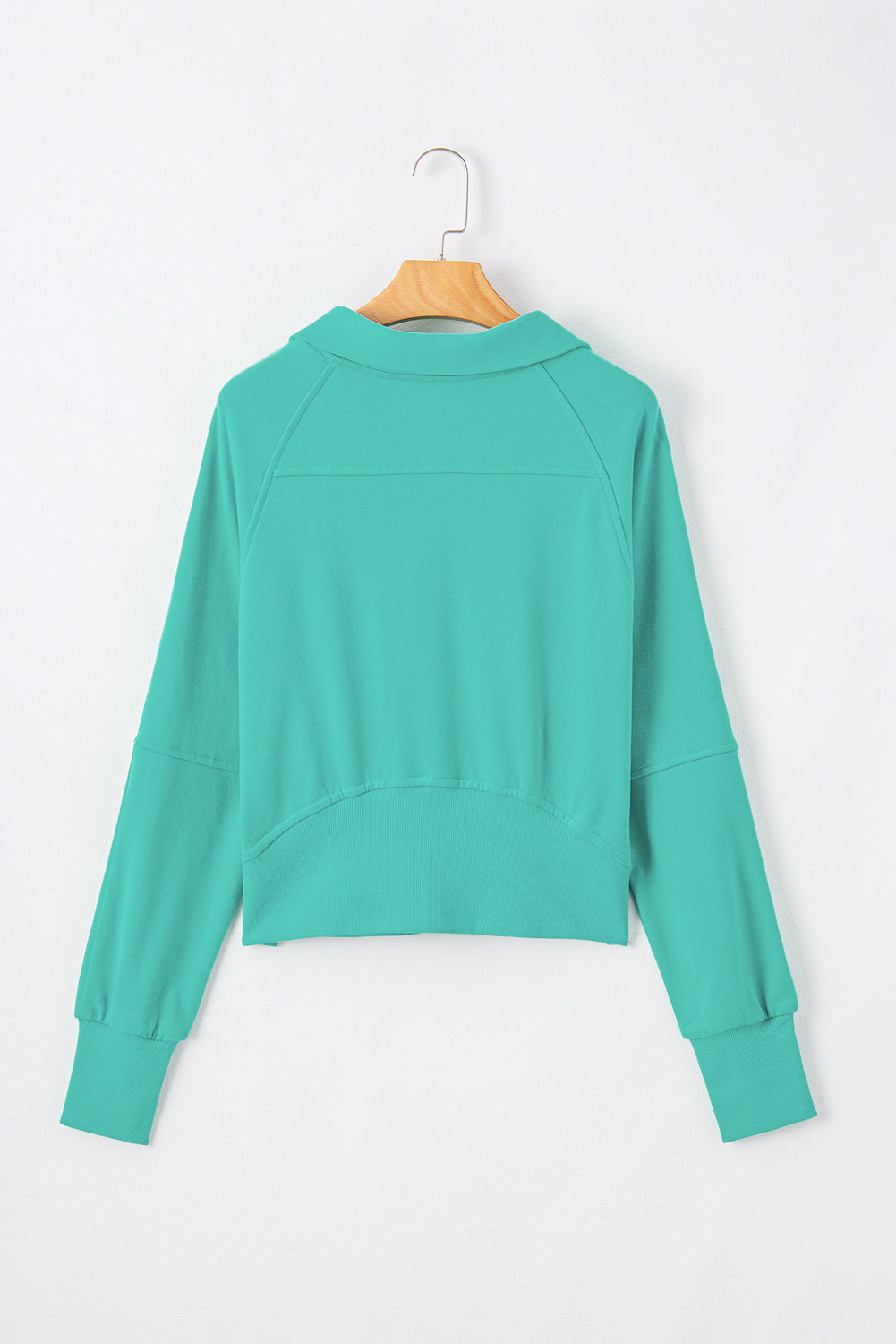 Swein Blue Aruba Sweat Camina con cremallera y collar con bolsillo de canguro