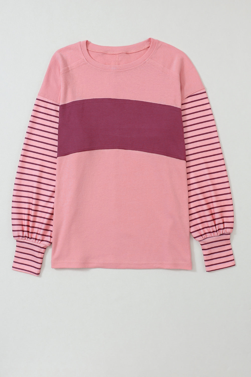 Pesca Blossom Colorblock Striped Bishop Topve