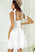 Sleeveless white dress *