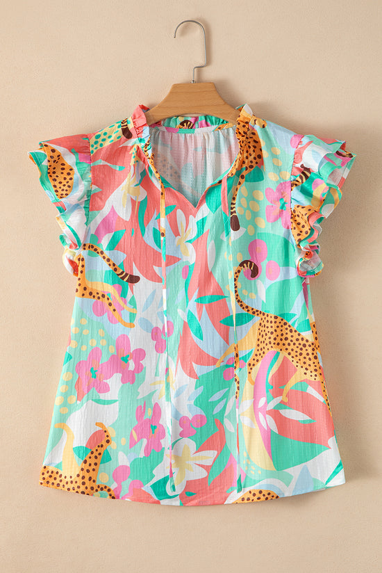 Summer floral blouse *