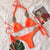 Bikini swimsuit with braided rope details *