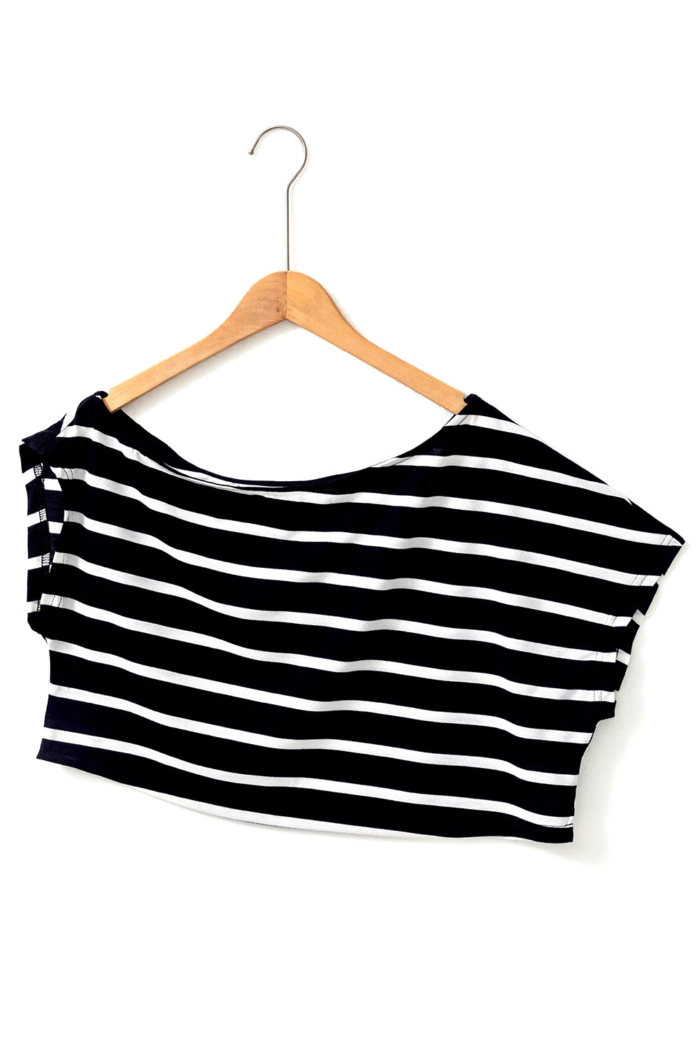 Stripe Black Stripe Spalla spalla a fessura di abbigliamento a matita