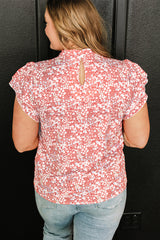 Chemisier imprimé floral  de grande taille *-A WOMAN WE LOVE