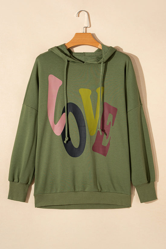 Oversize hooded sweatshirt