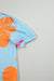 T-shirt with bubbles and flower prints *