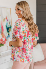 Blouse multicolore  aquarelle-A WOMAN WE LOVE