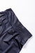 Navy Blue Cross Waist Elegant Leather Leggings