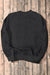 Black Crew Neck Drop Shoulder Sweatshirt