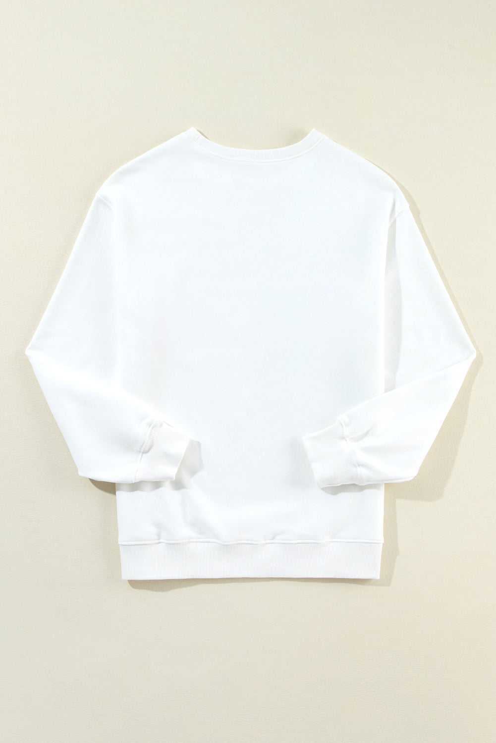 Blanco blanco blanco con hombro caído y bandera gráfica americana