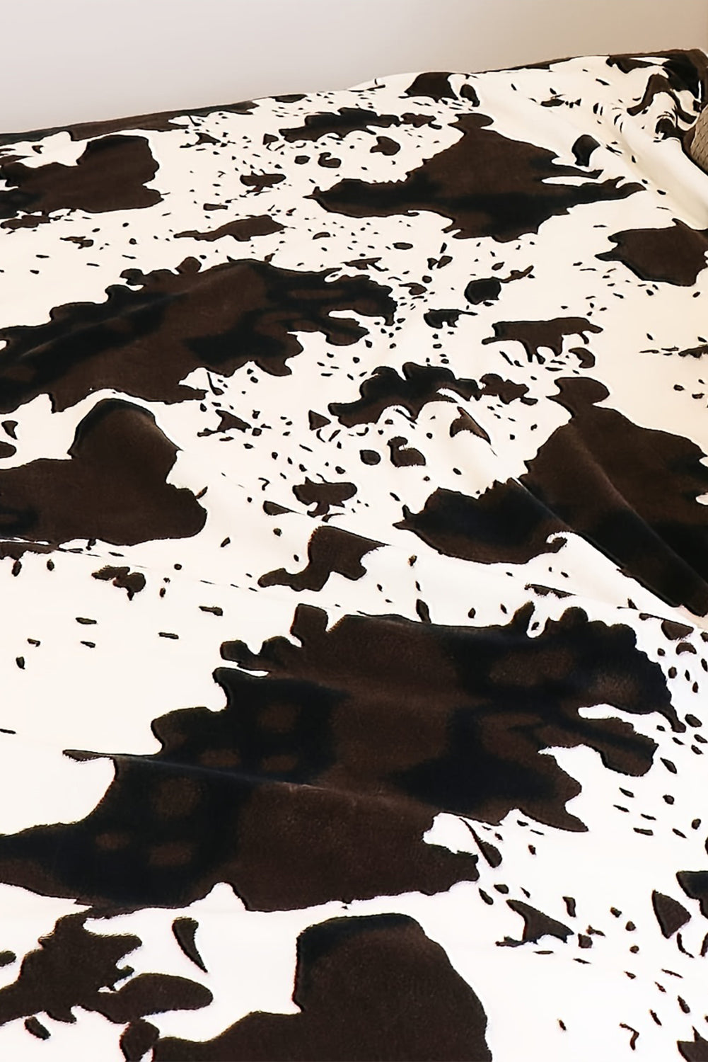 Couverture en molleton Taches de vache multicolores-A WOMAN WE LOVE