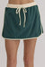 Ensemble pull ample contrasté de couleur Evergreen *