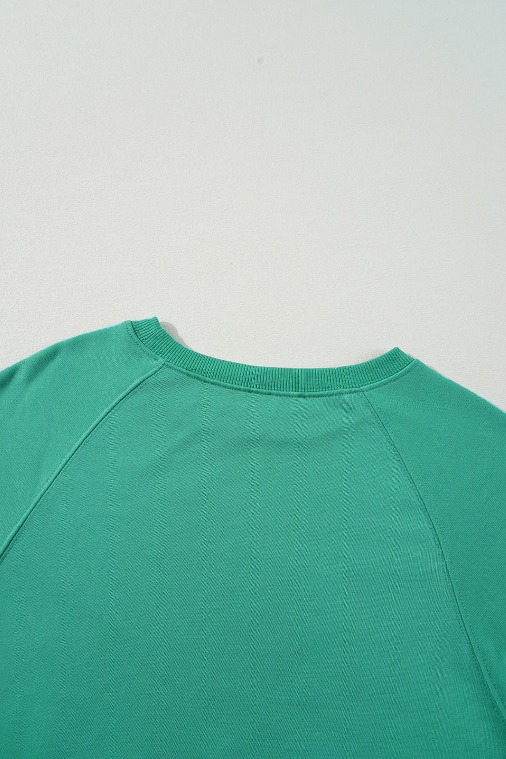 Llamativo bloque de color de sudadera arco-en-ciel menta menta