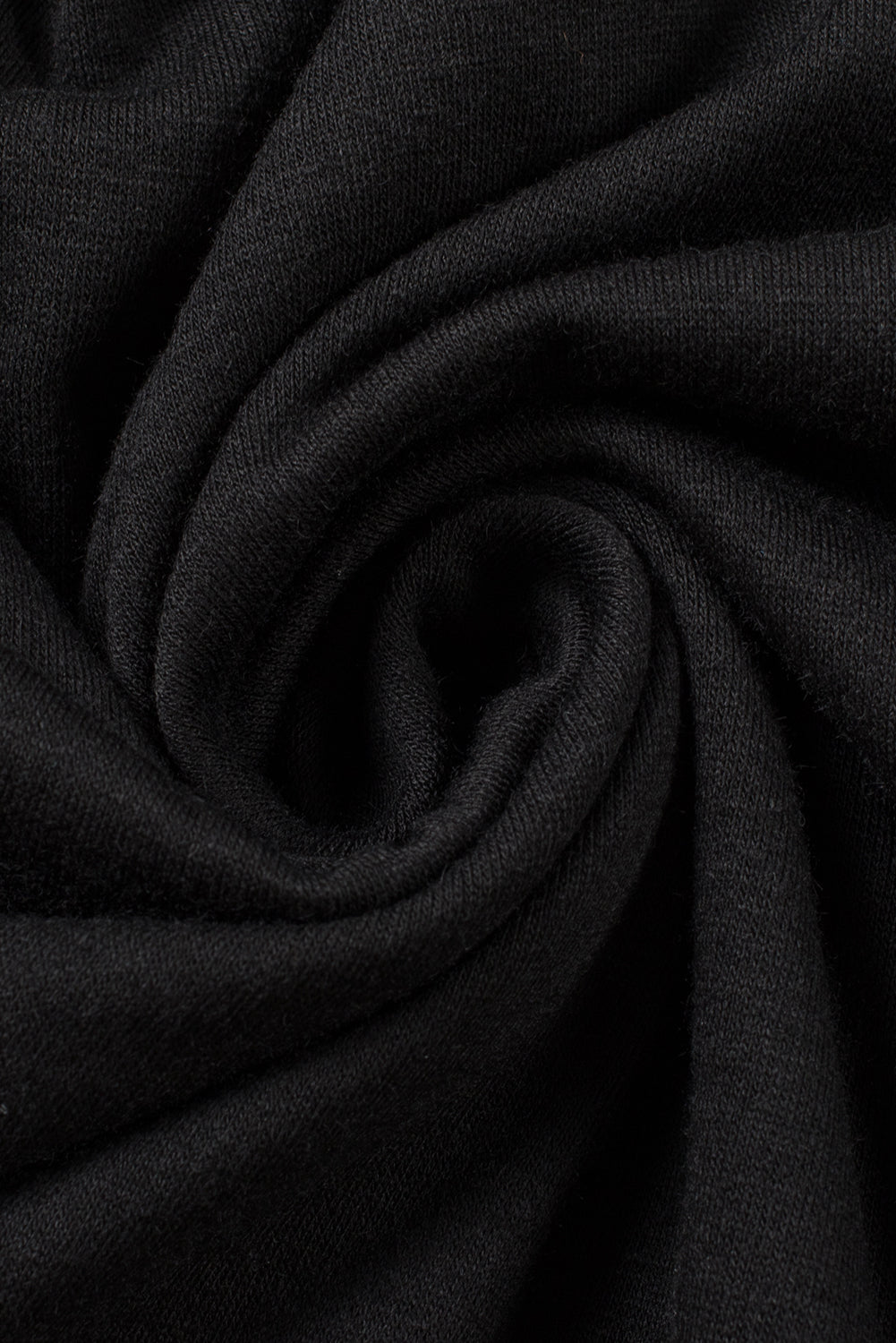 Black Asimmetric Block Block Cpille Cold Spalla Twist Hem