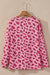 Ample with long sleeves and pink animal print