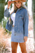 Wild Wind Washed Oversized Pocket Denim Jacket