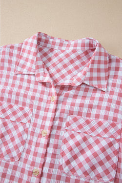 Chemise à col boutonné et poches poitrine *