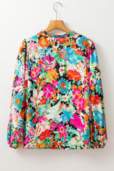Blouse multicolore à  floral-A WOMAN WE LOVE