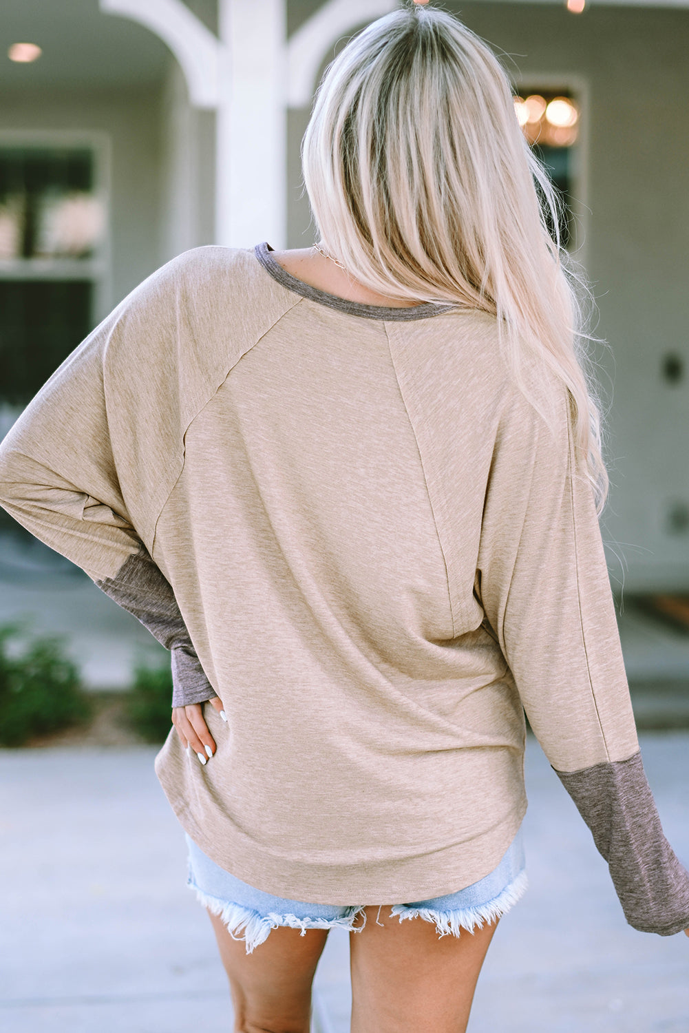 High Khaki with contrasting wrists and bat handles