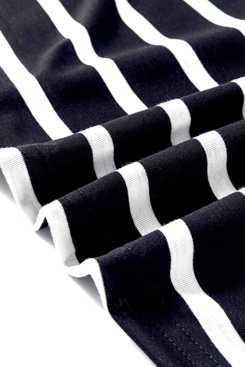 Stripe Black Stripe Spalla spalla a fessura di abbigliamento a matita