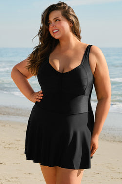 Robe de Natation Élégante – Grande taille *