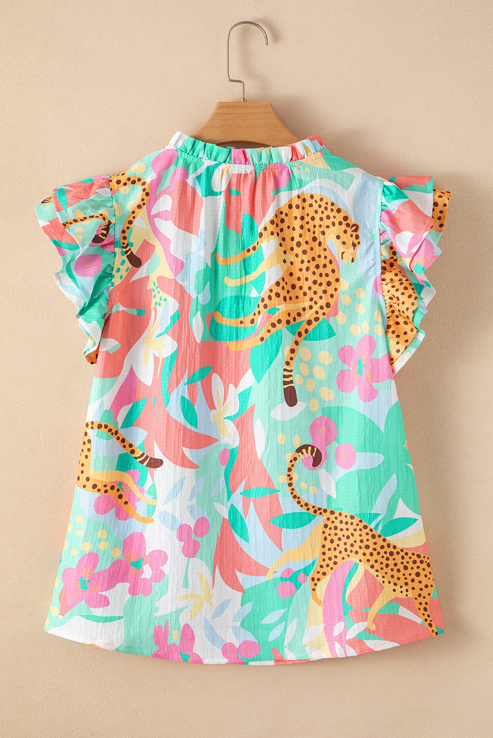 Chemisier floral d'été à volants *-A WOMAN WE LOVE