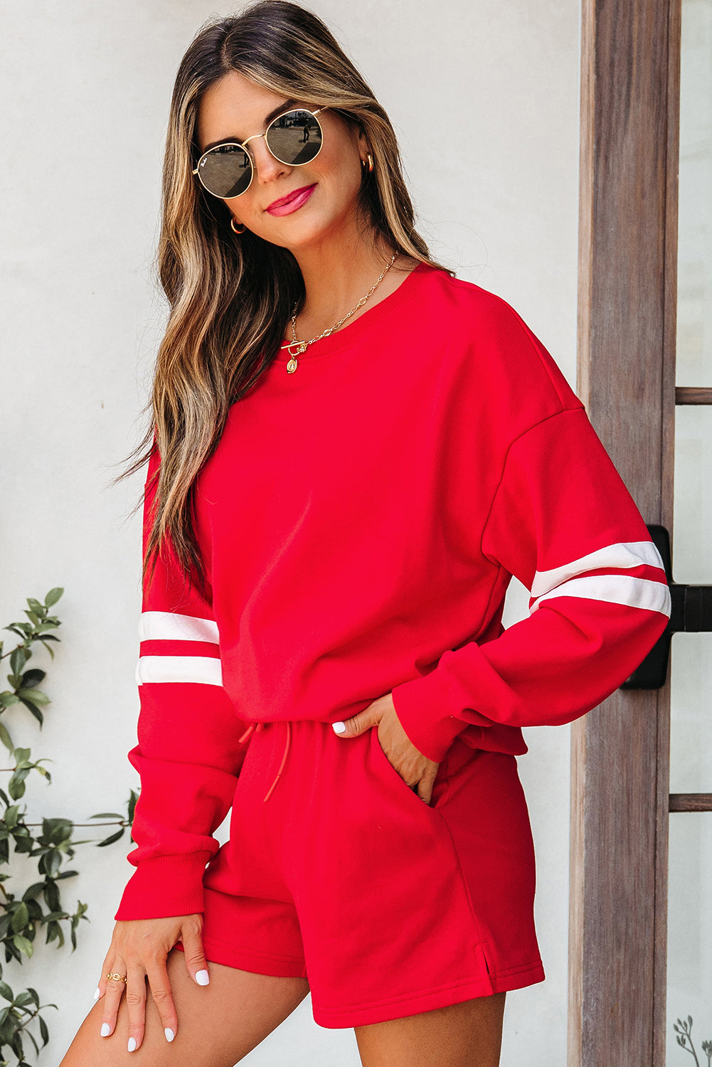 Ensemble 2 Pièces Preppy Chic