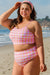 Large pink bikini set *