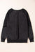 Black Sweatshirt with Raglan and Patchwork sleeves *