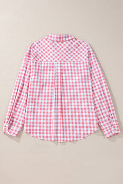 Chemise à col boutonné et poches poitrine *