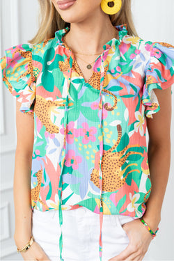 Blusa floral de verano *