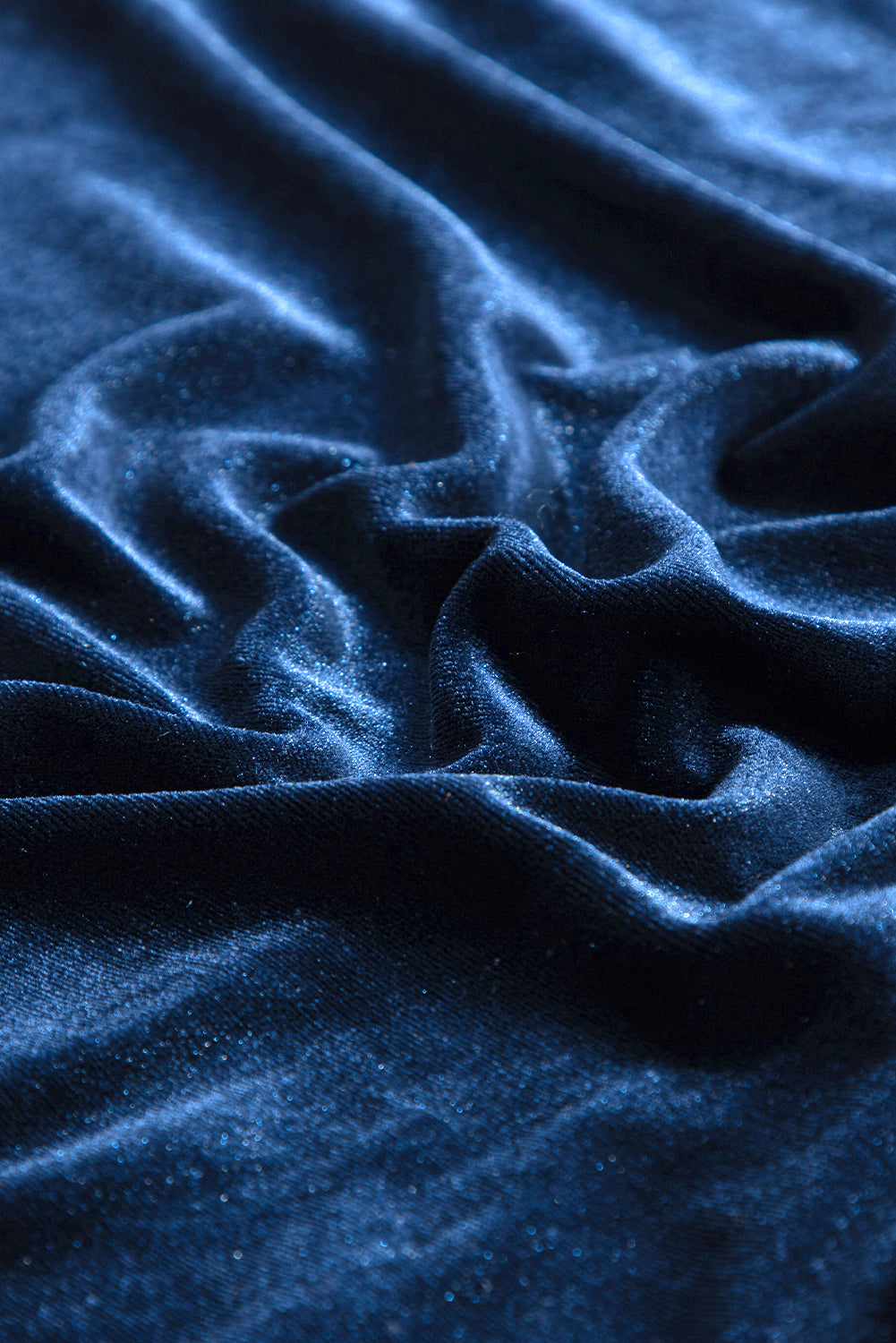 Blouse en velours bleu -A WOMAN WE LOVE