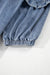 Redpuscle Blue Mini-Jeans con bolsillos laterales *