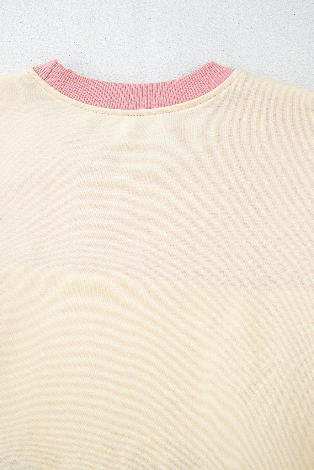 Meadow Mauve Colorblock Patchwork Drop Shoulder Sweatshirt