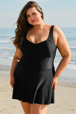 Robe de Natation Élégante – Grande taille *