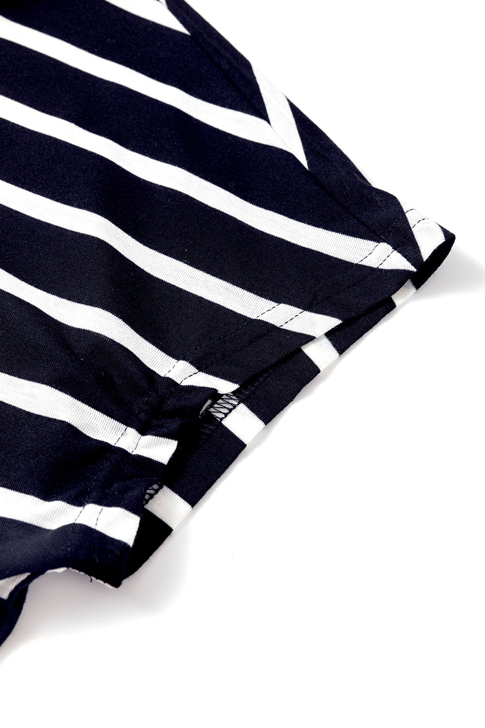 Stripe Black Stripe Spalla spalla a fessura di abbigliamento a matita