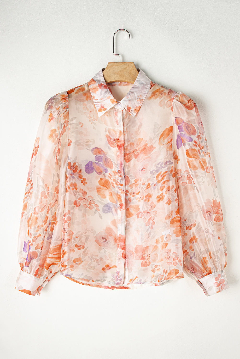 Chemise ample blanche à manches ballon *-A WOMAN WE LOVE