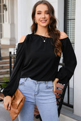 Blouse asymétrique nouée -A WOMAN WE LOVE