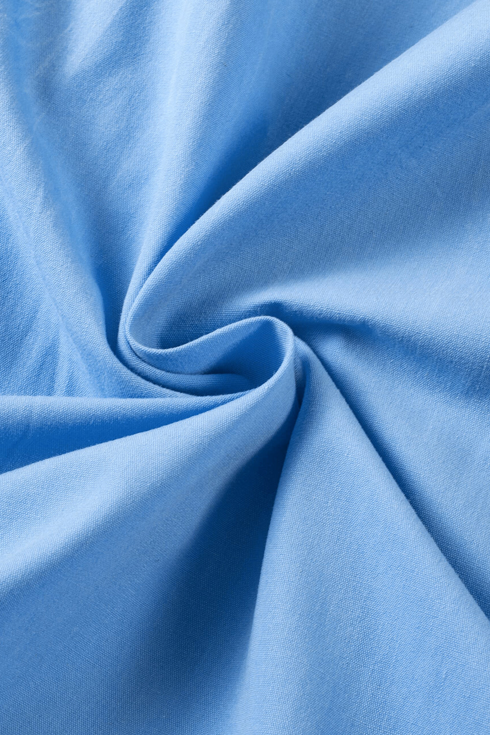 Robe à plusieurs niveaux avec col en V et manches flottantes color block Ric Rac Beau Blue