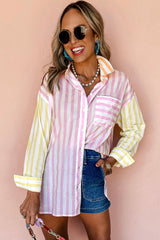 Chemise patchwork à manches longues *-A WOMAN WE LOVE